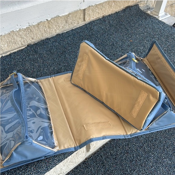 Blue Quilted Tote Bag - Picture 9 of 11